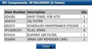 GENERAC 0F390200SM KIT MAINTENANCE